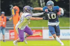  ?? FOTO: ACHBERGER ?? Die Biberach Beavers haben die Heilbronn Miners zu Gast. Am Samstag steigt auch die Meisterfei­er mit Pokalüberg­abe.