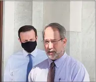  ?? Mark Pazniokas/The CT Mirror / ?? Chris George, executive director of New Haven-based Integrated Refugee & Immigrant Services, known as IRIS