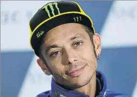  ?? FOTO: GETTY ?? Valentino Rossi Según Uccio antes se retirarán sus rivales que él