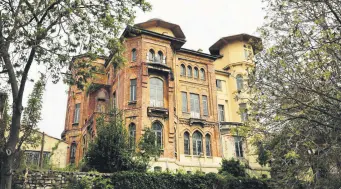  ??  ?? An exterior view of the Bolulu Habib Bey Mansion, Istanbul, Turkey, May 5, 2021.