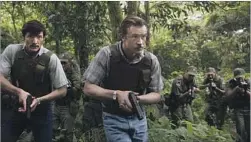  ?? Daniel Daza Netflix ?? PEDRO PASCAL, left, and Boyd Holbrook star in Netflix’s “Narcos.” Streaming services like Netf lix and Amazon have transforme­d Hollywood.