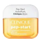  ??  ?? Pep-Start HydroRush, Clinique, $550.