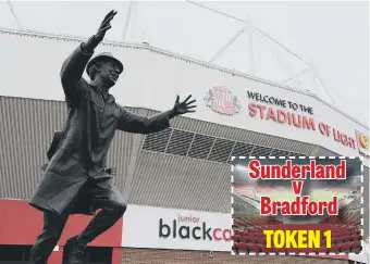  ??  ?? Sunderland take on Bradford City at home on Boxing Day.