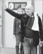  ?? OSCAR DEL POZO/GETTY-AFP ?? Antonio Ledezma arrived in Madrid with a Venezuelan flag over his shoulder.