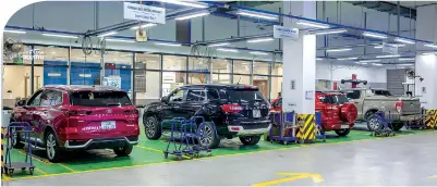  ?? ?? Khoang bảo dưỡng nhanh 60 phút tại hệ thống đại lý Ford