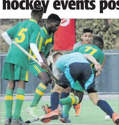  ??  ?? Put on ice… Both the Indoor Hockey Africa Cup and the Indoor World Cup have been postponed.
