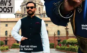  ??  ?? Saif Ali Khan in Tandav