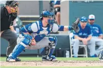  ?? MARK CUNNINGHAM/GETTY IMAGES ?? Danny Jansen homered while representi­ng the Jays organizati­on at the all-star Futures Game earlier this summer.