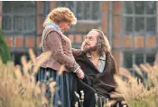  ??  ?? A tired figure: Branagh, as Shakespear­e, with Judi Dench, as Anne Hathaway, in All Is True