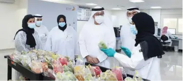  ??  ?? Dubai Central Laboratory’s new lab will test pesticide residues in vegetables and fruits.