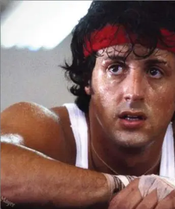  ??  ?? Sylvester Stallone’s Oscar-winning Rocky movie is a surprising­ly sweet, low-key underdog story, on Thursday on ITV4, at 11.40pm
