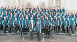  ?? THE GAY MEN’S CHORUS OF SOUTH FLORIDA/COURTESY ?? The Gay Men’s Chorus of South Florida is one of 73 finalists vying for a Knight Arts Challenge grant. Winners will be announced during a public ceremony Nov. 30.