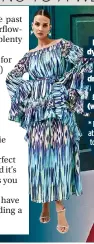  ?? ?? Karen Millen tie dye studded woven Bardot drama maxi kimono, £239.20 (was £299)
* Prices correct at time of going to press. While stocks last