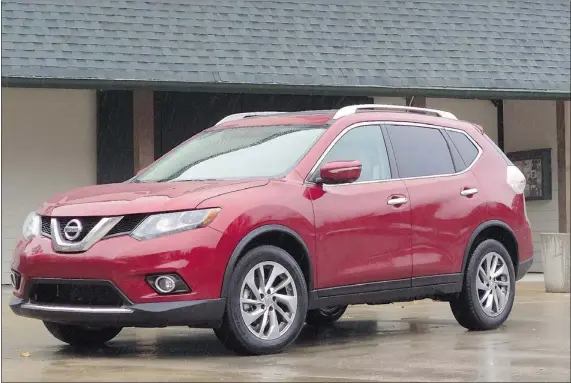  ?? — PHOTOS: JOHN LEBLANC/POSTMEDIA NEWS ?? With sleek new sheet metal and driving technology, the all-new Rogue also delivers a quiet ride.