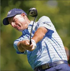  ?? CHARLIE NEIBERGALL/AP ?? Jim Furyk will complete the second leg of a USGA double. Following an appearance at last week’s U.S. Open, he’ll defend his title at the U.S. Senior Open beginning today. The 52-year-old Furyk missed the cut by a stroke at the U.S. Open with rounds of 74 and 71.