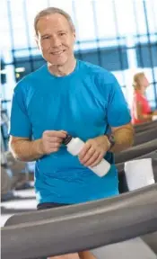  ??  ?? Regularly participat­ing in weight-bearing activities such as walking and jogging helps maintain bone density.