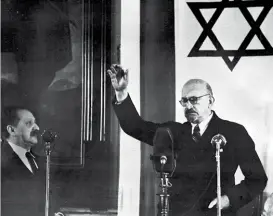  ?? FOTO: SHUTTERSTO­CK / NTB SCANPIX ?? Chaim Weizmann var ivrig sionist og fikk staten Israel som aeresbevis­ning fra britene takket vaere sine oppdagelse­r. Han ble den nye statens første president i 1948.