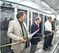  ?? /CORTESÍA UNAM ?? Inauguraci­ón del nuevo laboratori­o de supercómpu­to