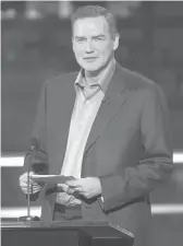  ?? DAN STEINBERG/AP 2008 ?? Norm Macdonald recorded an hour of new comedy before his death in September.