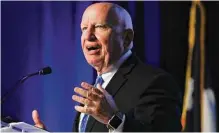  ?? Jason Fochtman/staff photograph­er ?? U.S. Rep. Kevin Brady, R-the Woodlands, who led an overhaul of the nation’s tax code, will retire at the end of the year.