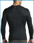  ??  ?? Pro-grade Long Sleeve Shoulder Support Shirt $89.50 Re-claim your stamina with maximum shoulder and back support. Targets compressio­n at the shoulders and muscles along the spine.