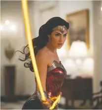  ?? WARNER BROS. ?? Gal Gadot's Diana Prince will need more than her magic lasso to defeat villains Cheetah and Maxwell Lord in Wonder Woman 1984.