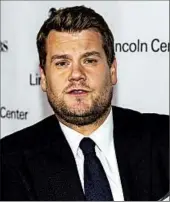  ?? REX SHUTTERSTO­CK/ZUMA PRESS ?? Talk show host James Corden says he’s more nervous about his Grammys gig than he’s ever felt for anything.