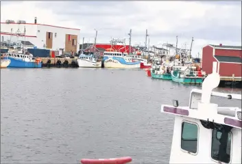  ?? SHARON MONTGOMERY-DUPE/CAPE BRETON POST ?? A view of Glace Bay harbour is shown in the above photo. Local fishermen say Donkin Mine’s permit to barge coal is outdated and needs to be reviewed.