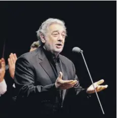  ??  ?? ► Plácido Domingo cantará un repertorio amplio.