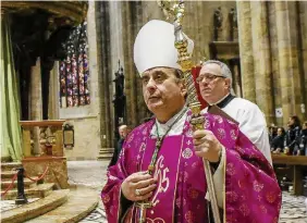  ?? LaPresse ?? In pole position Monsignor Mario Delpini: oggi dovrebbe essere nominato Arcivescov­o di Milano