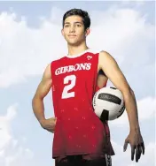  ?? MATIAS J. OCNER mocner@miamiheral­d.com ?? Cardinal Gibbons’ setter Gino Briglio made it all come together on the court for the Chiefs during their march to the state boys’ volleyball tournament this past season.