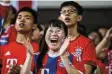  ?? Foto: Xi Ya, dpa ?? Auch in China hat der deutsche Verein FC Bayern Fans.