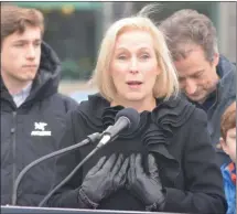  ?? NICHOLAS BUONANNO — MEDIANEWS GROUP FILE ?? U.S. Sen. Kirsten Gillibrand.