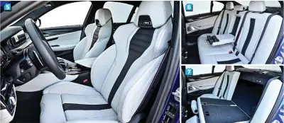  ??  ?? 5. The front seats are the best place to be 6. Even though this is a proper sedan and can seat five passengers in relative comfort. 7. And offers practicali­ty as well for a daily use car.