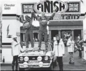  ??  ?? This famous combinatio­n — Ari, David Richards, and a Sutton-built Escort RS — won the World Drivers’ Championsh­ip in 1981. Here they are celebratin­g second place in the Lombard-RAC rally.