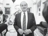  ?? J. SCOTT APPLEWHITE/AP ?? Sen. Richard Shelby of Alabama, the top Republican on the Senate Appropriat­ions Committee, said he wants to extend the stopgap bill for several months.