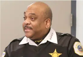  ??  ?? Chicago Police Supt. Eddie Johnson will testify at a Senate hearing Thursday about a bill to impose tougher sentences on repeat gun offenders.
| SUN- TIMES FILE PHOTO