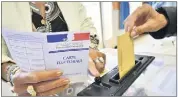  ?? (Photo Michaël Alesi) ?? Le vote sera ouvert dimanche de h à  h ou  h, selon les communes.