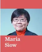  ??  ?? Maria Siow