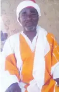  ??  ?? Garba Alhaji Labbo, Sarkin Yaki of Yauri