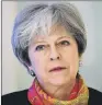  ??  ?? THERESA MAY: Told the meeting any ‘Brexit dividend’ would be allocated according to priorities.