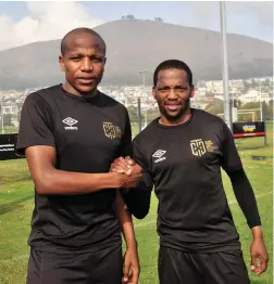  ??  ?? DEADLY DUO: In Lebogang Manyama and Aubrey Ngoma, City had two of the more creative footballer­s in the PSL this season. BACKPAGEPI­X