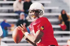  ?? ILLINOIS STATE ATHLETICS ?? Veteran QB Kevin Glenn was a record-setting passer at Illinois State over four seasons with the Redbirds.