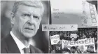  ??  ?? Britanikët kanë hedhur votën e tyre të enjten, por fushata anti-Venger ka vijuar edhe në zgjedhjet e përgjithsh­me. Pavarësish­t se trajneri i Arsenalit rinovoi edhe për dy vite të tjera, të shumta ishin votat e tifozëve të "topçinjve" që u bënë të...