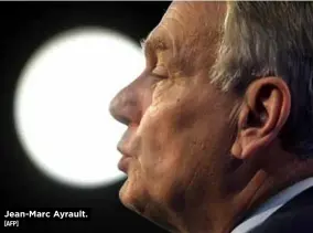  ?? [AFP] ?? Jean-Marc Ayrault.