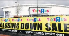  ?? AARON CHOWN/AP-PA FILES ?? Industry experts say there’s still hope for Toys “R” Us Canada as its U.S. parent company prepares for a liquidatio­n of its U.S. operations. They say the toy retailer, which was profitable unlike its U.S. parent, needs to find a dedicated buyer that...