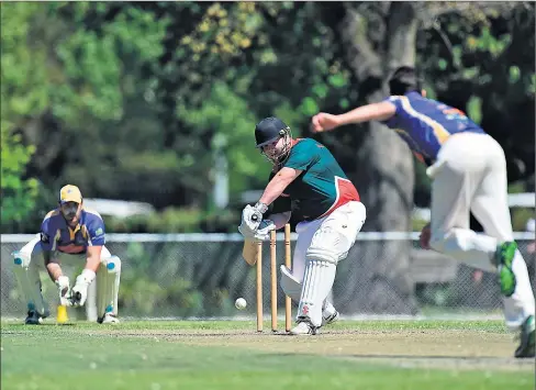  ??  ?? Hard task: The Benalla Bushranger­s had a tough time during the weekend.