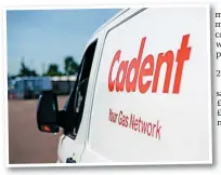  ?? ?? ● A Cadent van: work is under way to replace its oldest gas mains