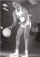  ?? JOURNAL FILE ?? Ira Harge, shown during his playing days at New Mexico, became the eraser in the paint that Lobo hoops didn’t have in the years prior to his arrival.