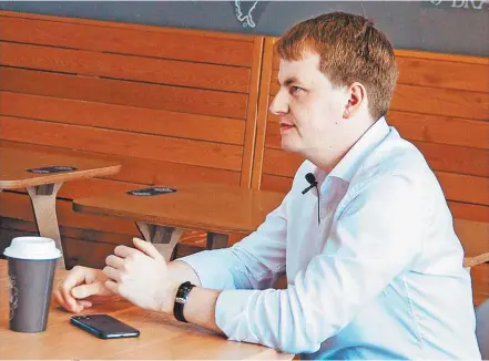  ??  ?? 32-летний Дмитрий Седнев — один из самых молодых ректоров России.